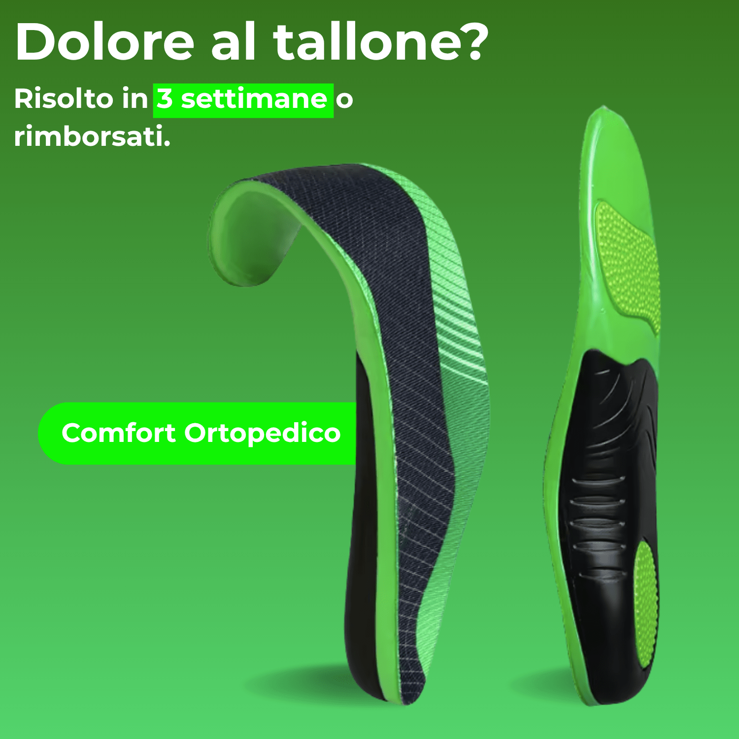 Solette con supporto plantare - Velita